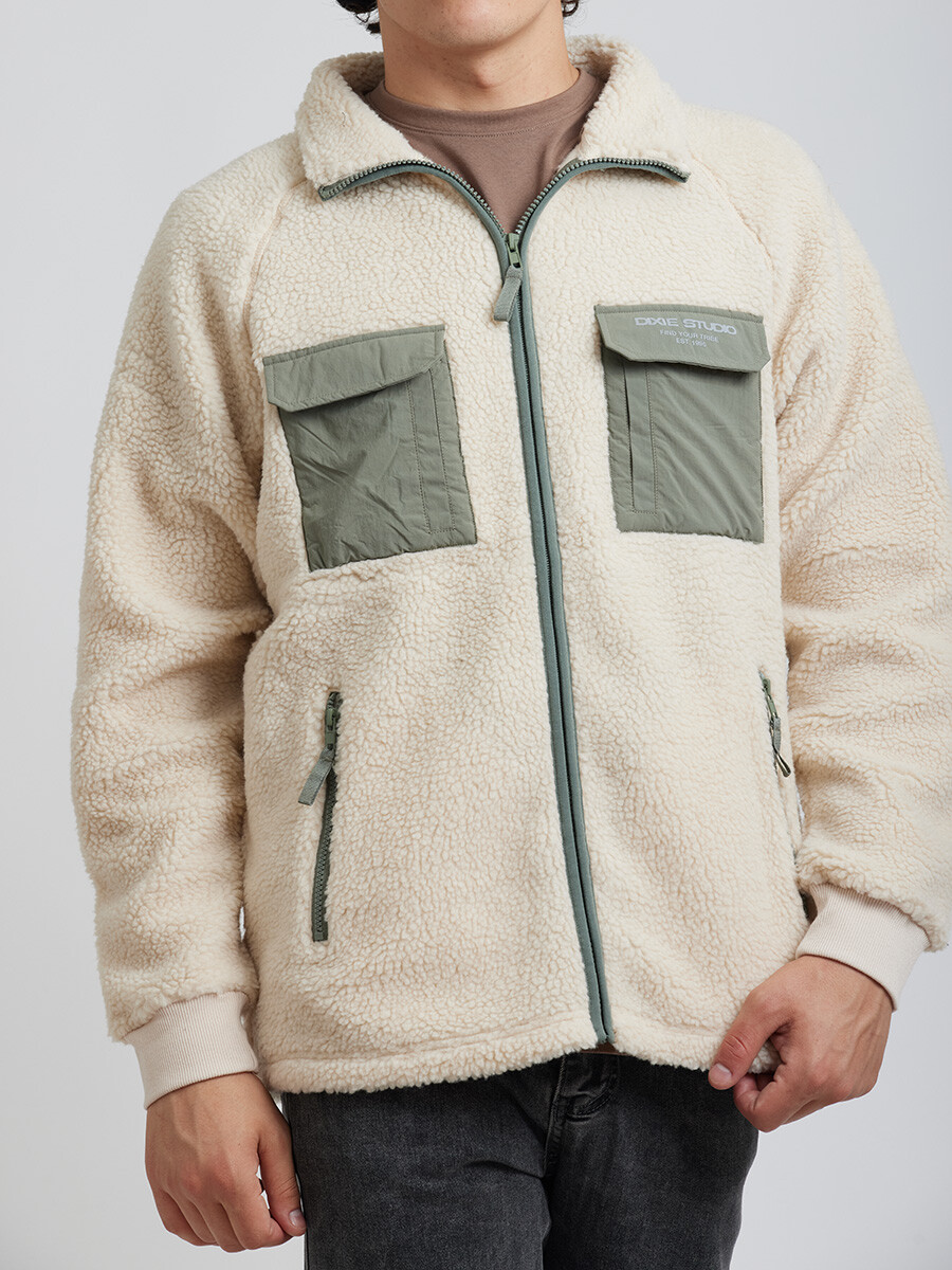CAMPERA KEIRAN ( SHERPA ) DIXIE - Beige 