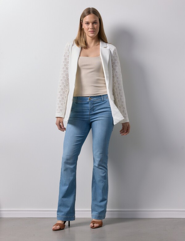 Blazer Manga Calada CRUDO