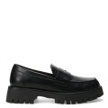 Zapatos de Mujer Miss Carol mocasin KANU con tachas Negro