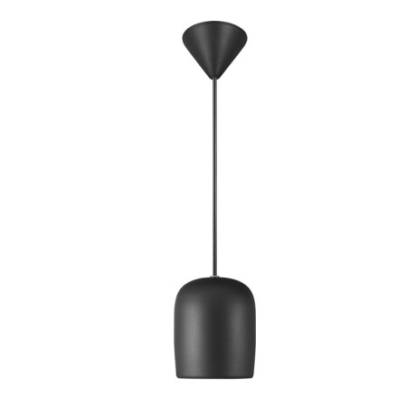 LUMINARIA COLGANTE DALU 10 Luminaria Colgante Dalu Negra ø 10 cm