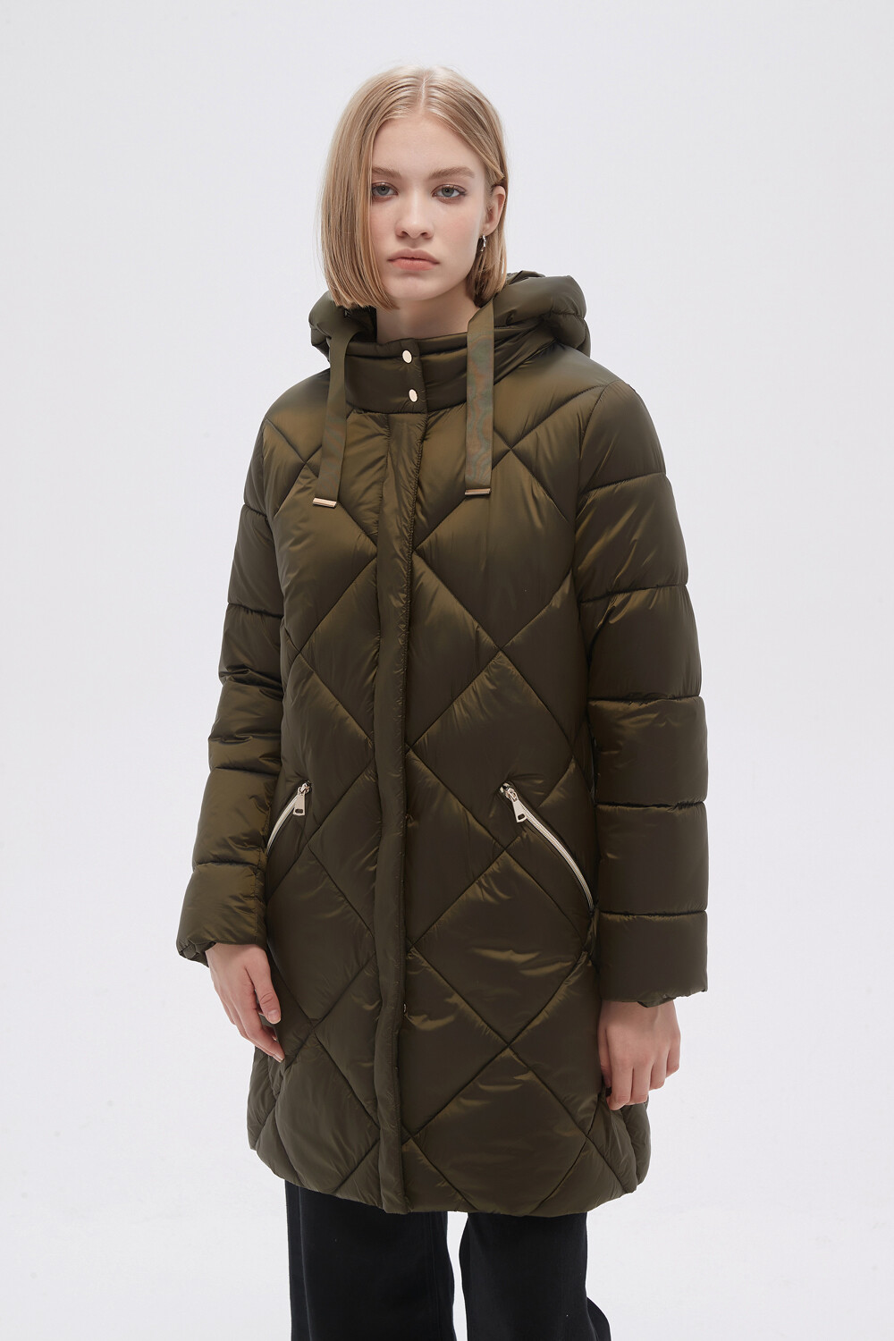 Campera Mirisa Verde Oliva Oscuro