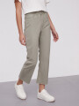 Pantalon Lindora Verde Grisaceo