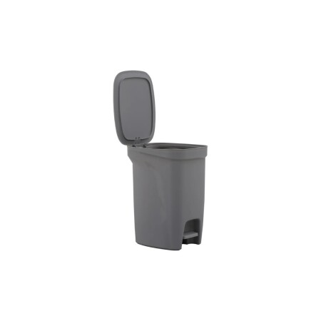 PAPELERA TACHO BASURA TRAMONTINA COMPACT 10LTS GRIS
