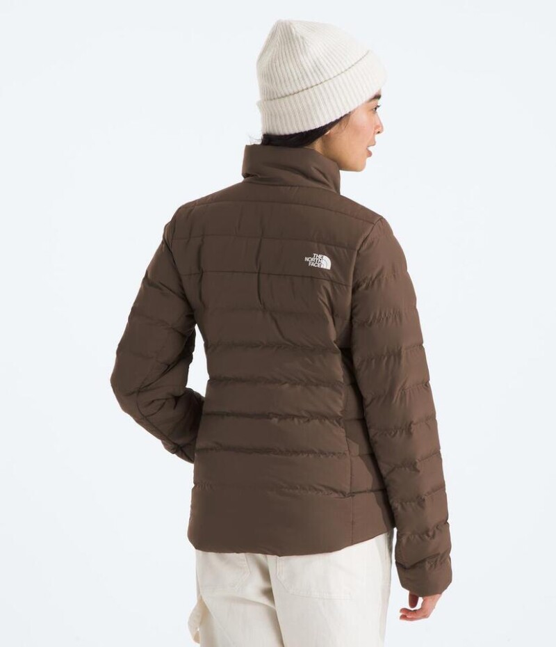 Campera de Pluma Aconcagua mujer Smokey Brown