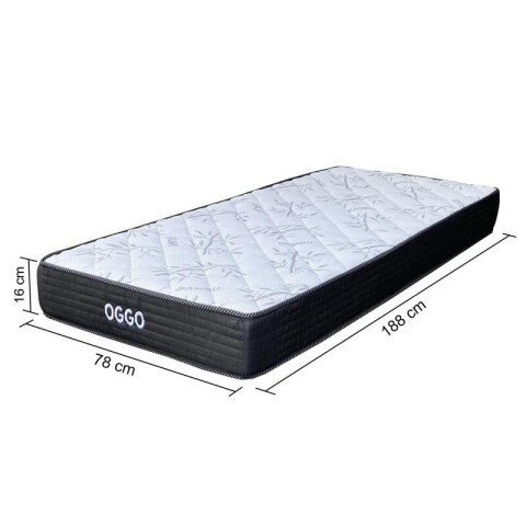 Colchón SUPER MEGA 78 – 1 Plaza – Reversible con Refuerzo Grauniert® Colchón SUPER MEGA 78 – 1 Plaza – Reversible con Refuerzo Grauniert®