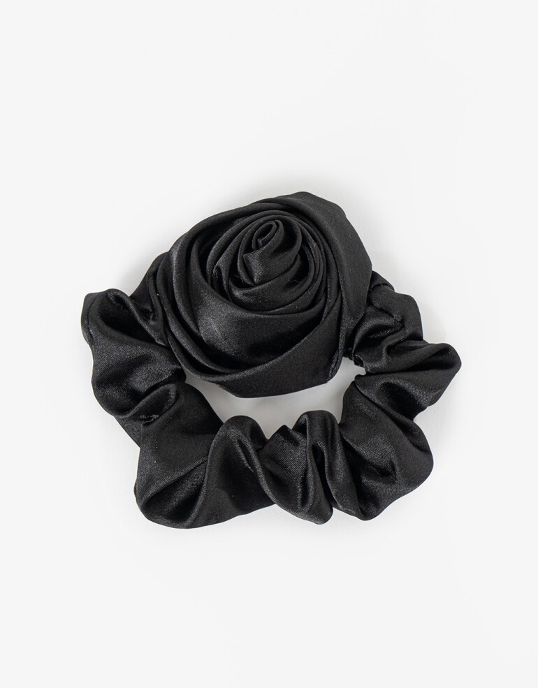 Gomitas Elásticas Flores Gomita Elástica Flor Capullo - Negro
