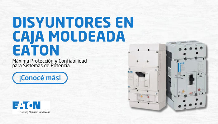 Disyuntores en Caja Moldeada Eaton