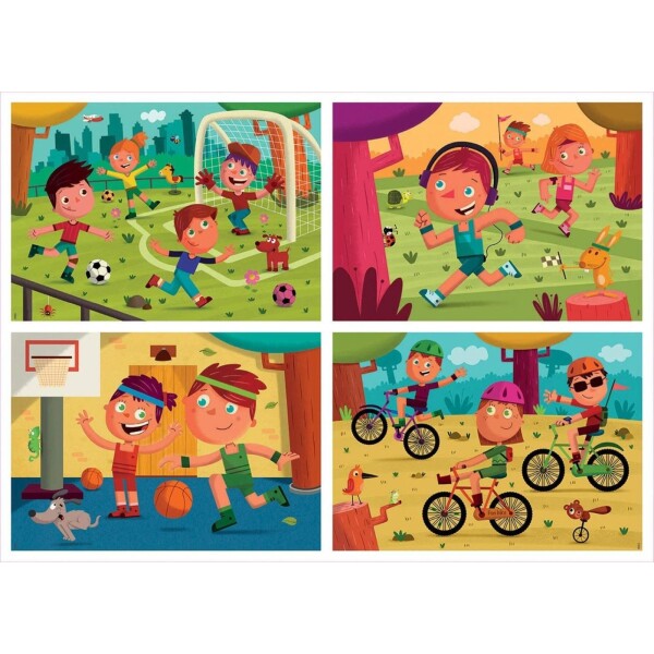 Set Puzzle Deportes Futbol Rompecabezas Niños Educa Set Puzzle Deportes Futbol Rompecabezas Niños Educa