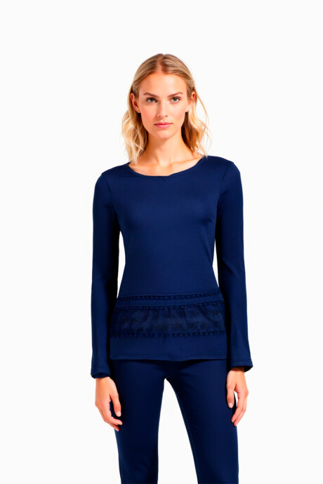 Remera Giorgia Azul Marino