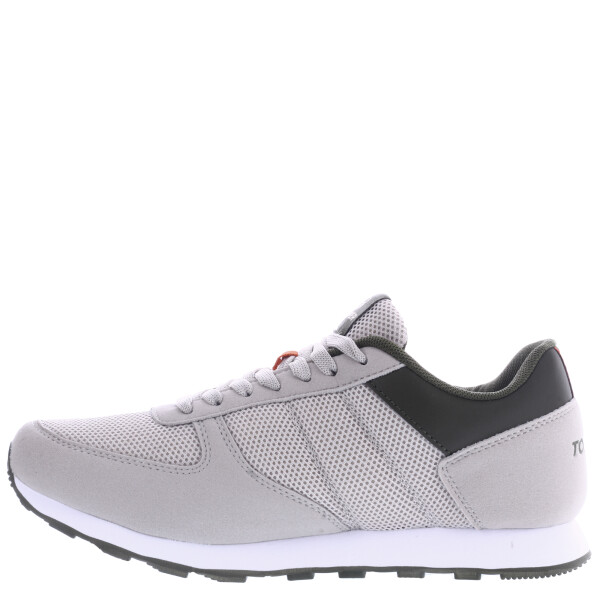 Championes de Hombre Topper T 350 Mesh Mns Gris - Verde Oliva