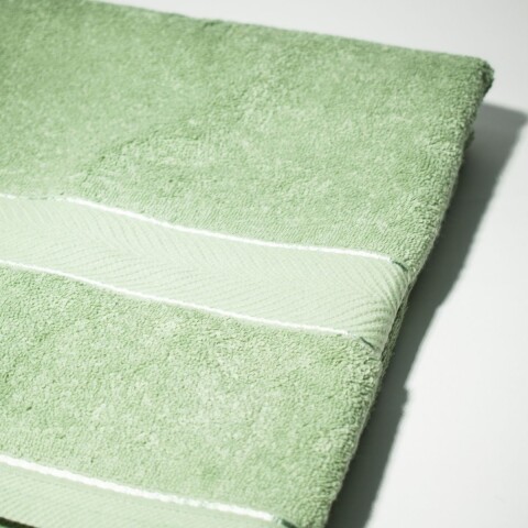 TOALLA DE ROSTRO 45x80 VERDE CLAR