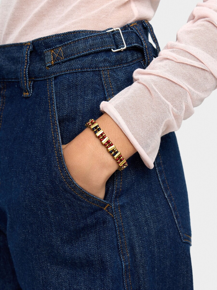 Pulsera Elástica Étnica multicolor