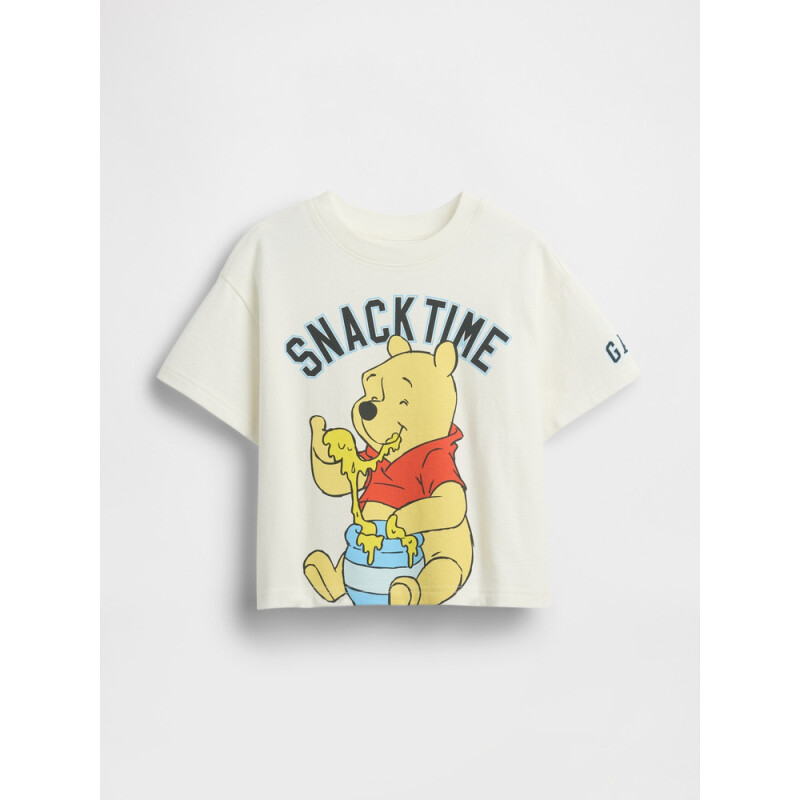 DIS SS WINNIE BOXY GR TEE NEW OFF WHITE