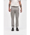 Pantalon cargo Roque I26 Gris perla