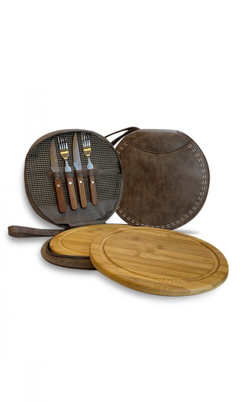 SET PARRILLERO TEXEL TABACO