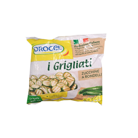 ZUCCHINI GRILLADO EN RODAJAS 450GRS. ZUCCHINI GRILLADO EN RODAJAS 450GRS.