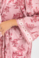 Animal jouy robe Rosado