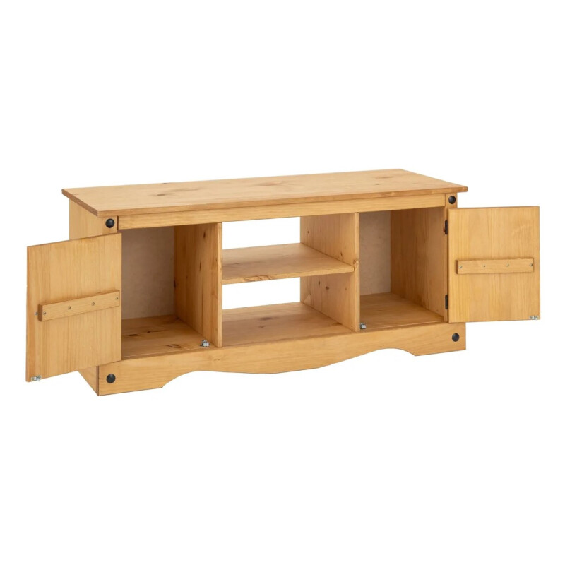 Rack TV Estilo Mexicano Color CERA NATURAL Rack TV Estilo Mexicano Color CERA NATURAL