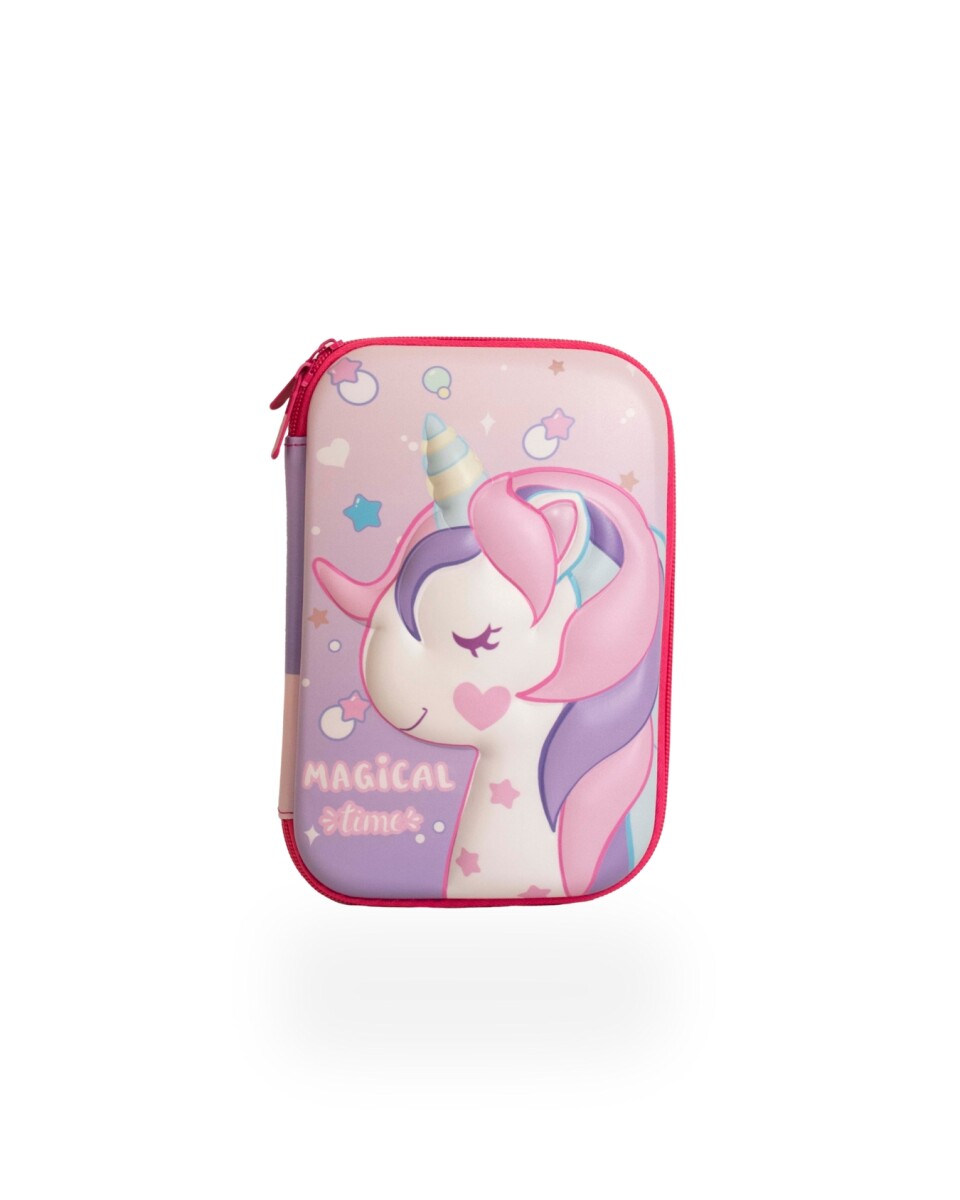 Cartuchera brio 1 cierre con divisiones - Magic pony 