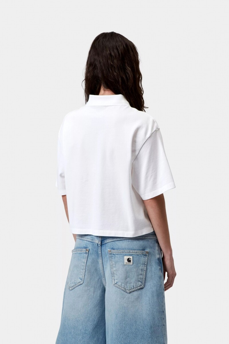 POLO SCRIPT Blanco