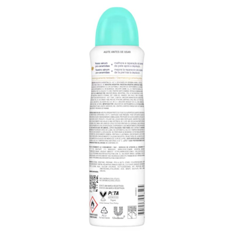 Antitranspirante Dove Aero Fresh Care Pera & Aloe vera N/a