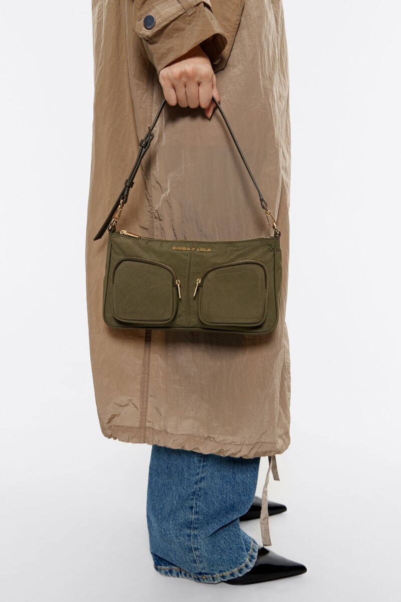 BOLSO BANDOLERA POCKET PEQUEÑO Kaki