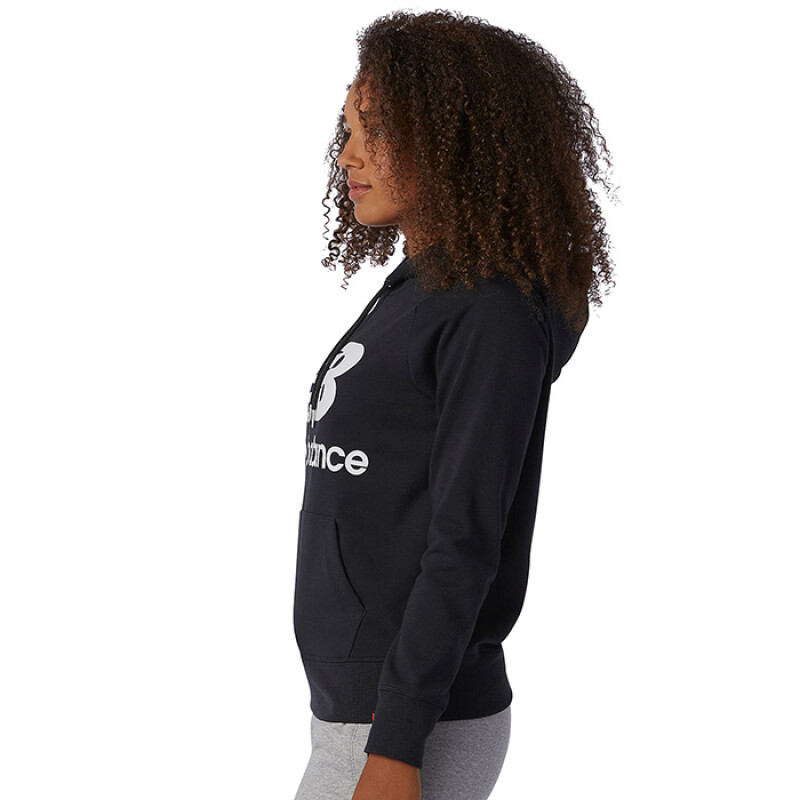 Canguro NEW BALANCE HOODIE de Mujer - WT03550BK Negro