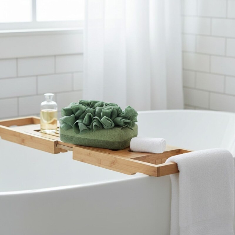 ESPONJA P/BAÑO 14X8X4CM Unica