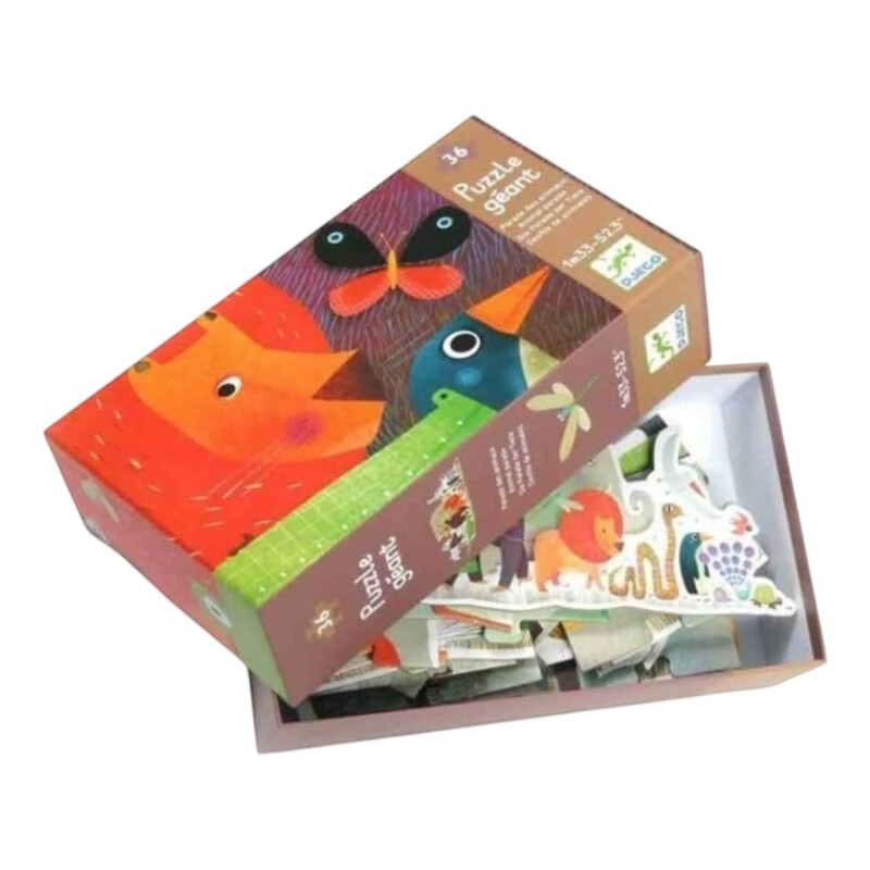 Puzzle Gigante Desfile de Animales Djeco Puzzle Gigante Desfile de Animales Djeco