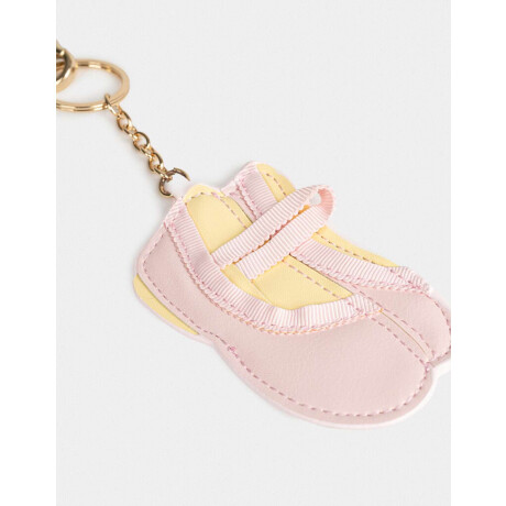 Llavero Y Charm De Ballerinas De Pu Blanco