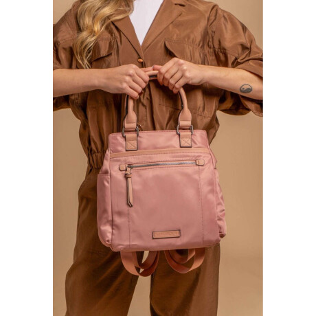 Bandolera Vainilla Rosa Mauve