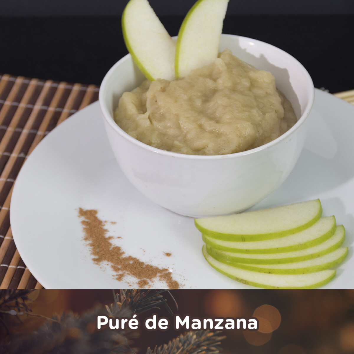 Puré de Manzana - Porción Fiestas - 000 