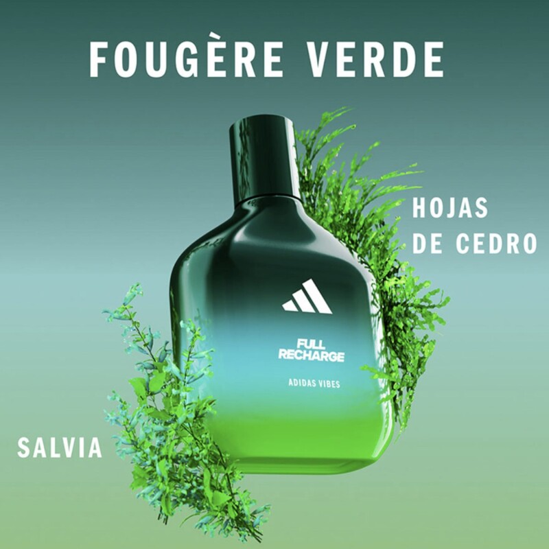 Perfume Adidas Vibes EDP Unisex 100ml Full Recharge