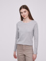 Sweater Mace Gris Melange Medio