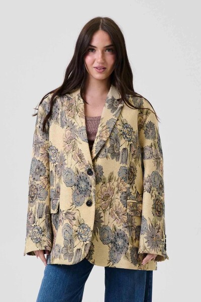 CHAQUETA Manteca