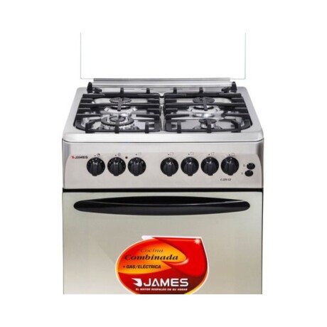 Cocina Combinada James C-225 G2 Inox Horno Grill Y Convector Acero inoxidable