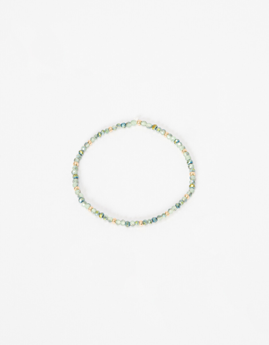 Pulsera De Beads Facetados 