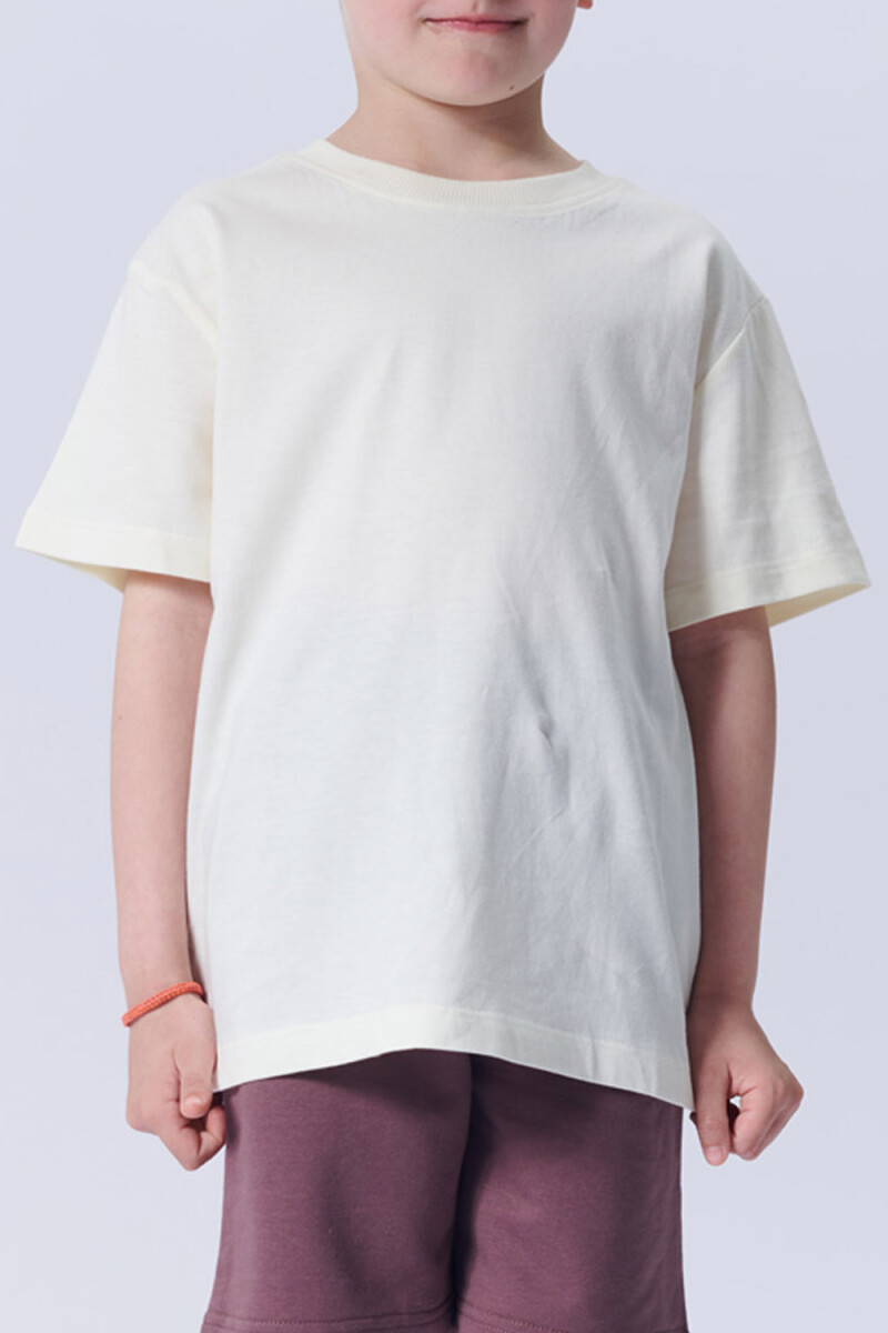 Remera algodón flame - Crudo 