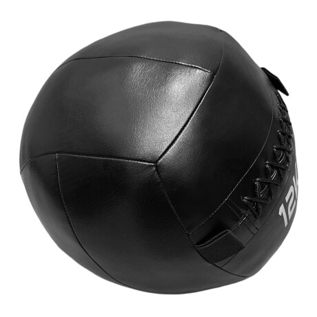 Pelota Wallball WLBC-12 de Cuero Sintético 12kg Ub NEGRO