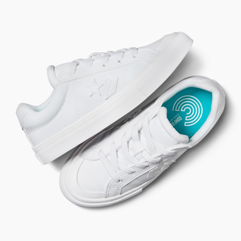 Championes Converse Sport Casual Ox de Niños Blanco