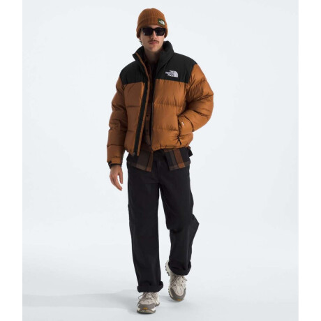 Campera de Pluma 1996 Nuptse hombre Burnt Umber/tnf Black