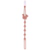 Clip para chupete silicona BUBA Cloudy rosado