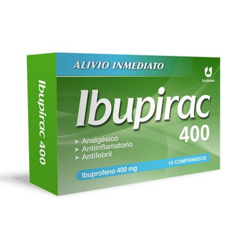Ibupirac 400 mg 10 comprimidos. Ibupirac 400 mg 10 comprimidos.