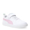 Championes Infantiles Puma Rickie AC PS Kids Blanco - Rosa - Verde Agua