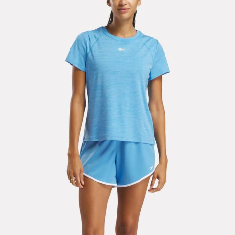 Polo Running Id Train Tee Mujer Sky Blue