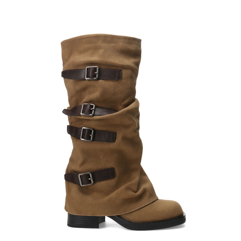 Botas de Mujer Miss Carol Brick Beige