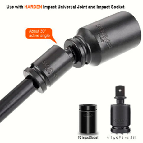 BARRA DE EXTENSIÓN DE IMPACTO DE 75 MM Y 1/2 N/a