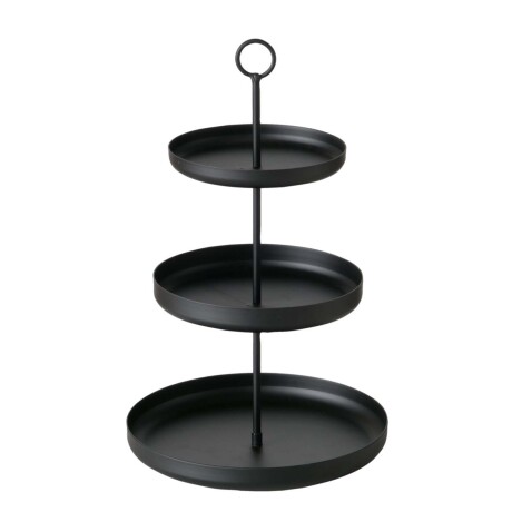 SOPORTE 3 NIVELES METAL NEGRO 2049378