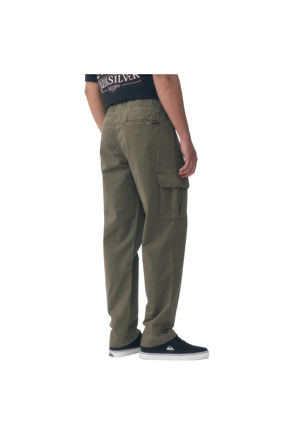 Quiksilver Pantalón Cargo Hombre - Verde Verde