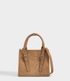 Cartera Mini City Chocolate Marron Camel